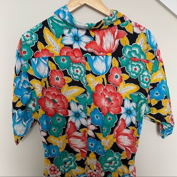 Diane Von Furstenberg | Vintage Floral jumpsuit - Picture 8 of 10